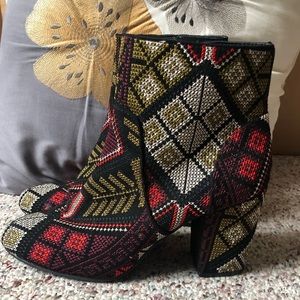 Rampage Mutli-Colored Booties